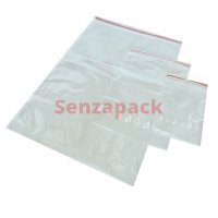 Sáček LDPE rychlouzavírací ZIP s otvorem, 40 x 60 mm